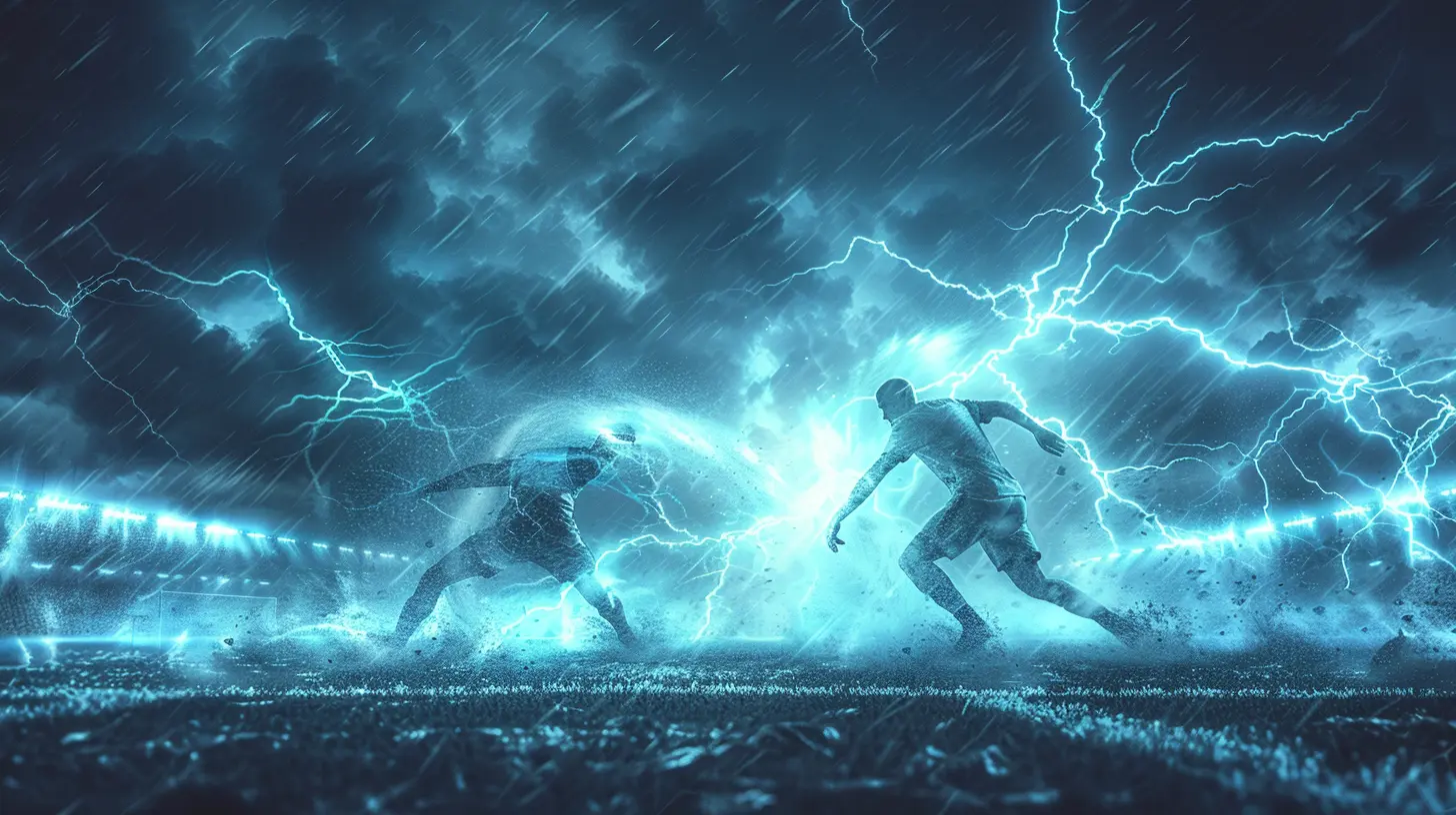 The Calm Before the Storm: Tension Builds in an Epic Showdown