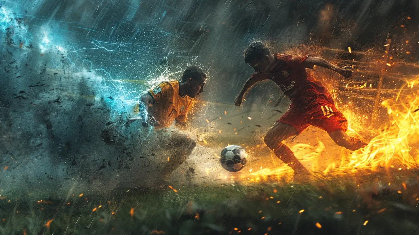 The Calm Before the Storm: Tension Builds in an Epic Showdown