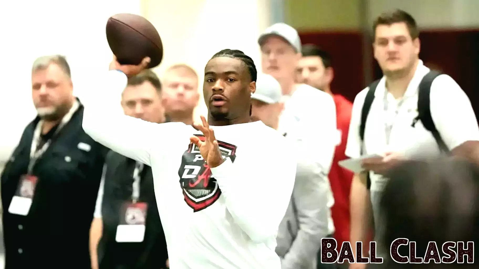 Alabama Quarterback Jalen Milroe's Busy April with NFL Teams