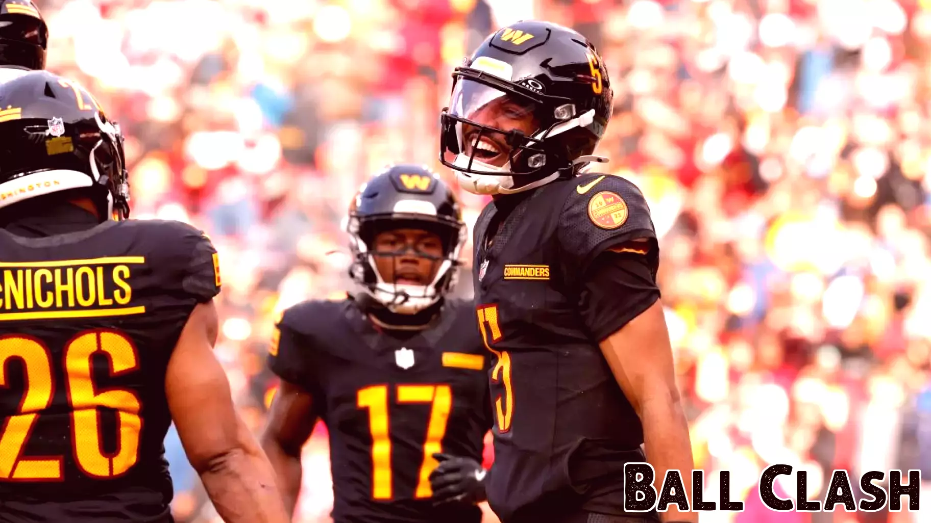 Commanders Hold Narrow Lead Over Titans at Halftime