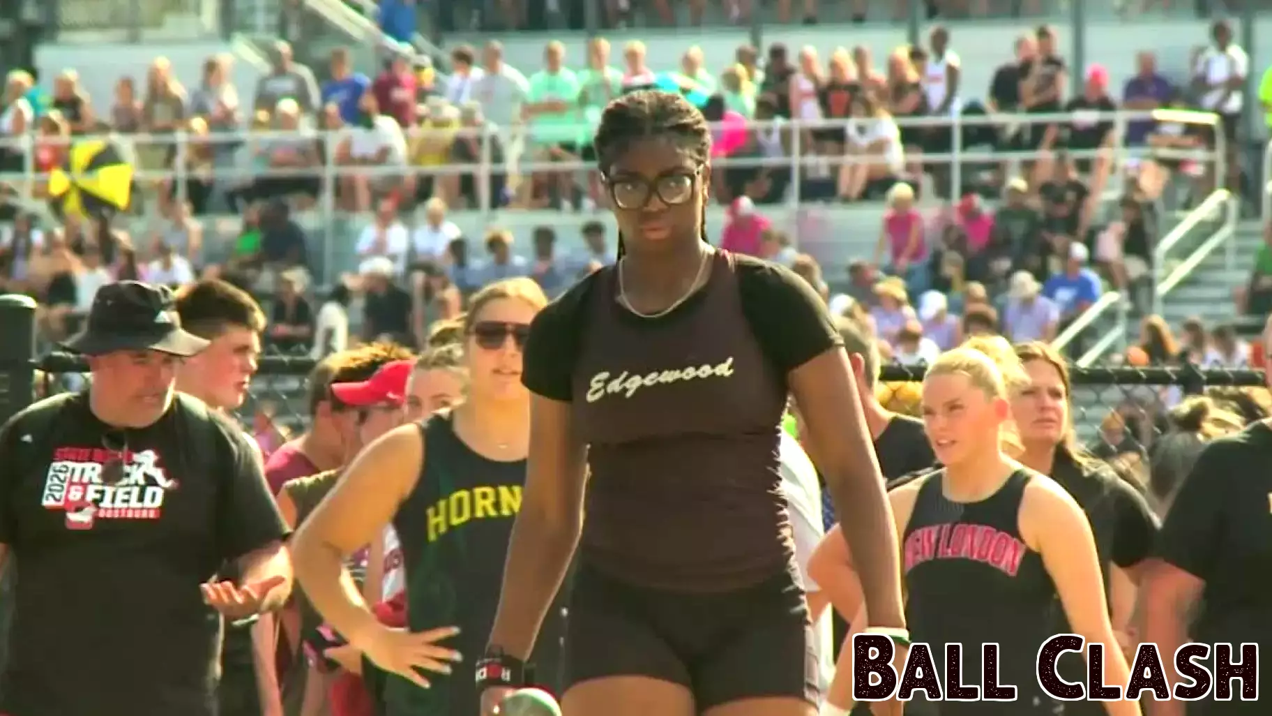 Edgewood's Eva Akpandja wins second straight shotput State Title