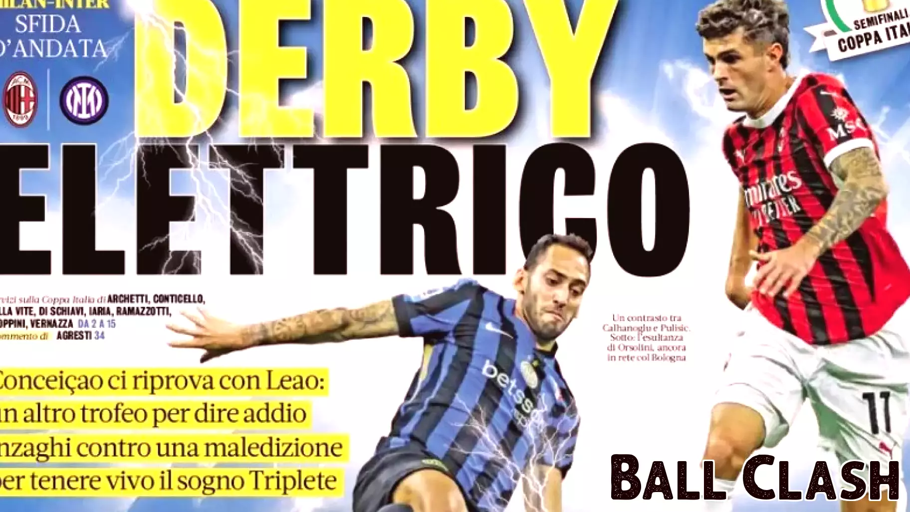 Exciting Derby Showdown as Milan and Inter Clash in First Leg