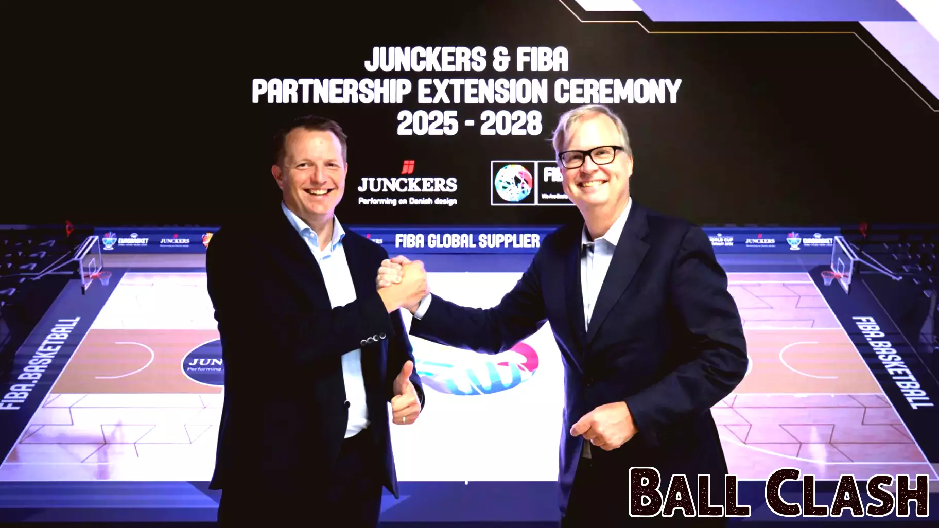Junckers Secures Extended Partnership as FIBA's Official Technical Supplier