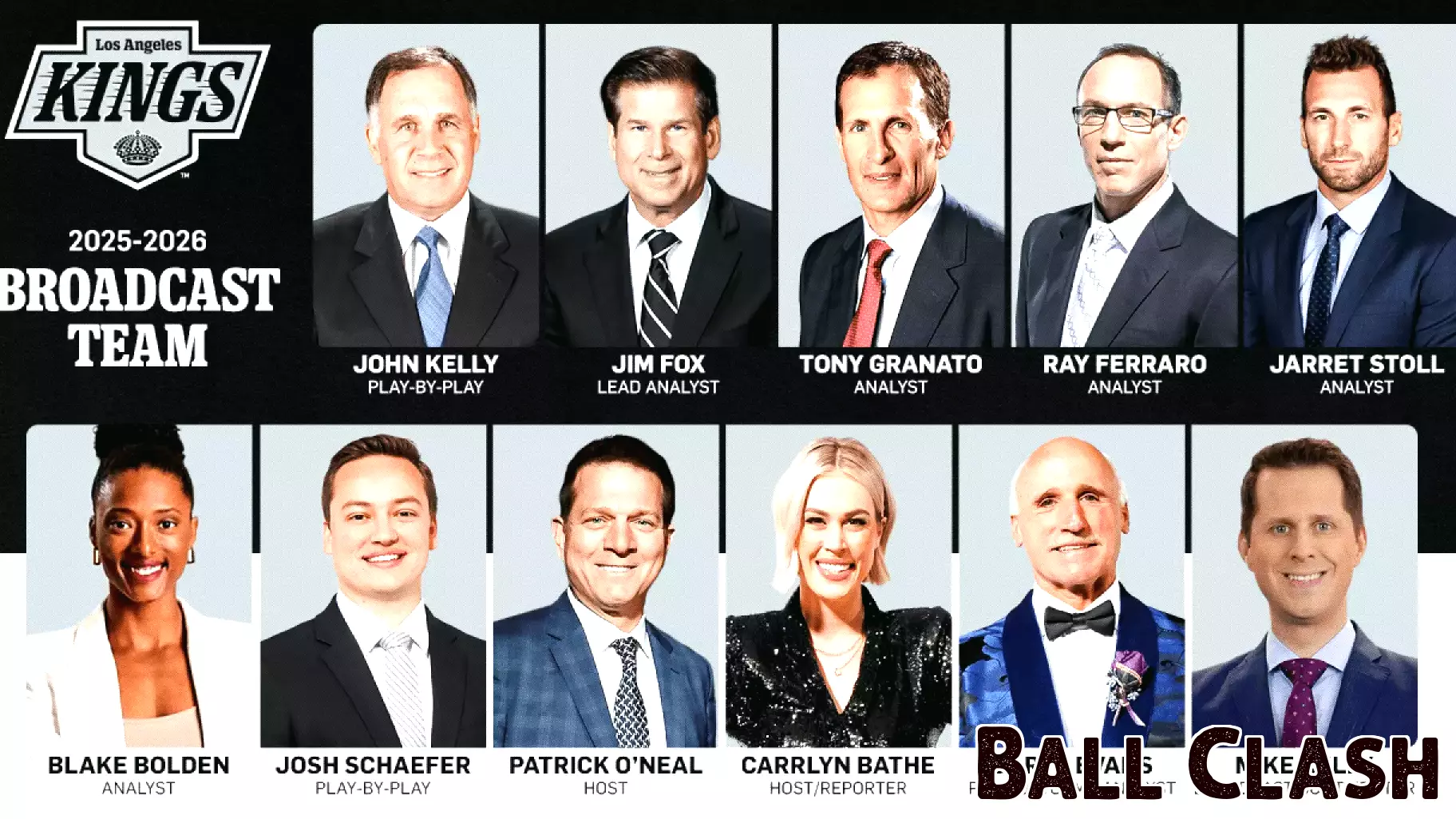 LA Kings Unveil New Broadcast Team for 2025-26 Season