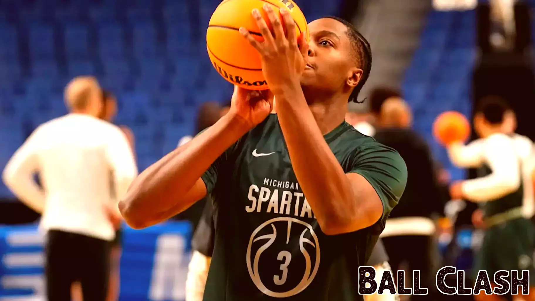 Michigan State Forward Cam Ward Ready for Exhibition Against UConn