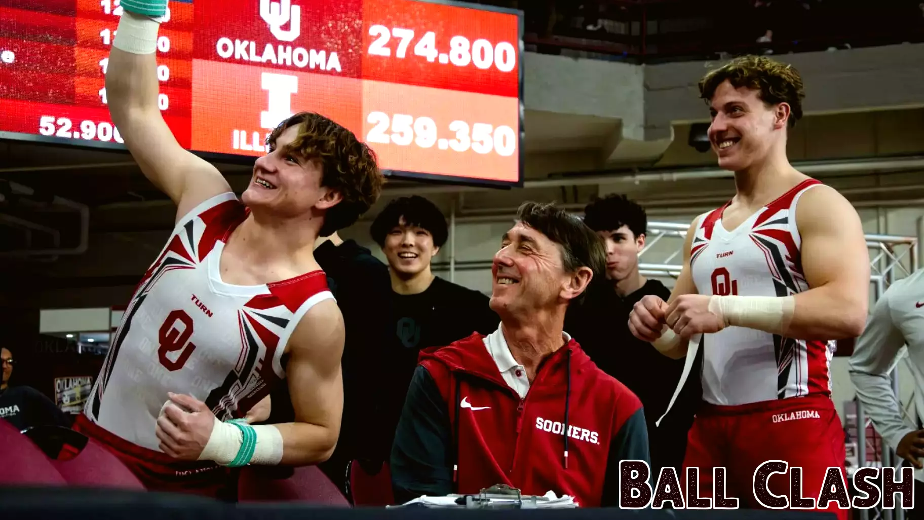 Oklahoma Men's Gymnastics Takes on Michigan and Simpson Today