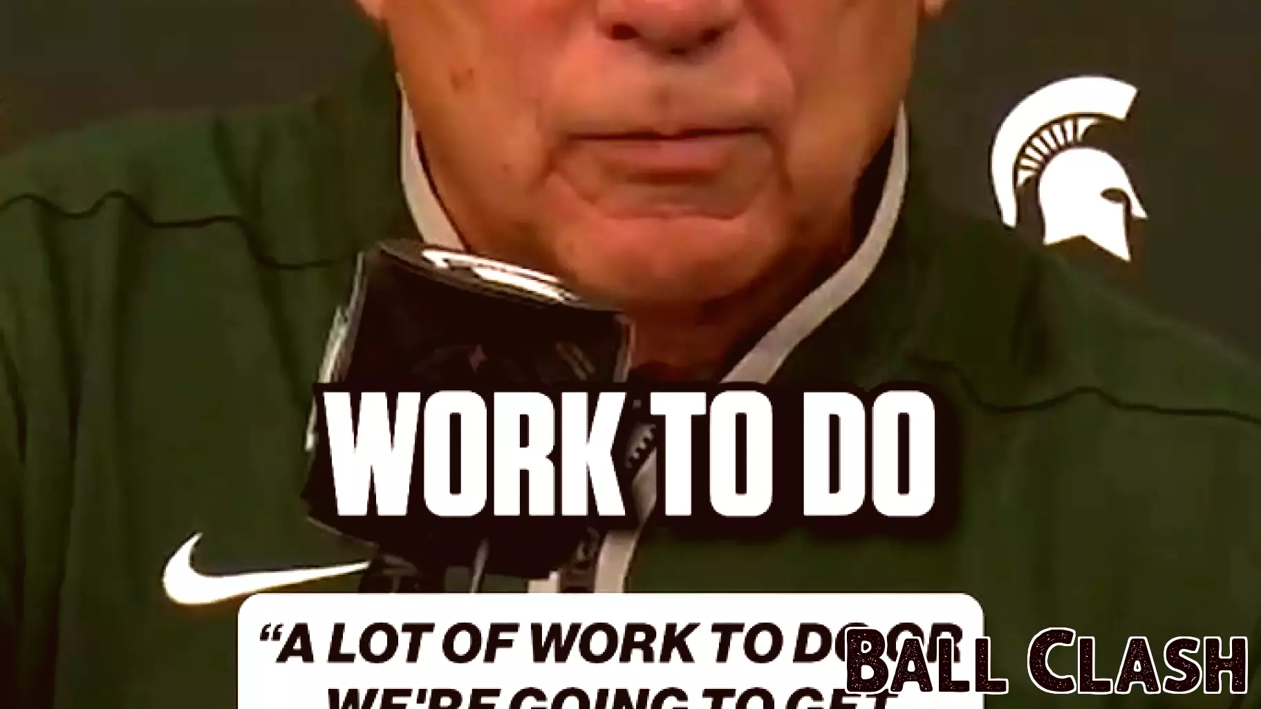 Tom Izzo Analyzes Michigan State's Game Against Colgate