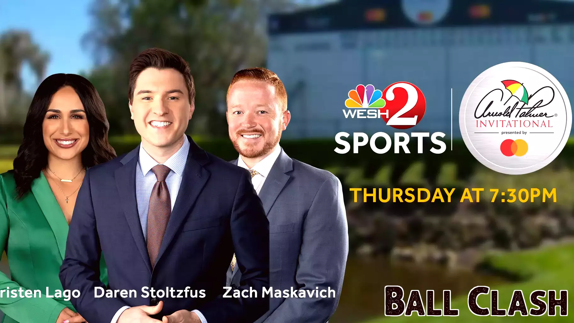 WESH 2 Sports Features Special Coverage of the Arnold Palmer Invitational