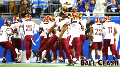 Commanders Hold Strong Lead Over Lions at Halftime