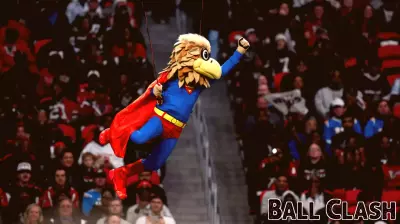 Fly Alongside Freddie the Falcon, Atlanta's Daredevil Mascot