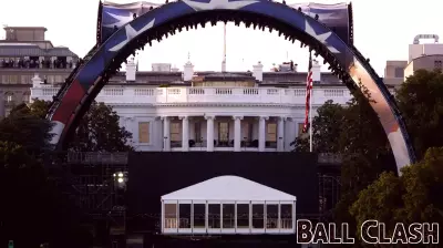 From tennis to T-ball, the White House's South Lawn is no stranger to sports. But not like the UFC
