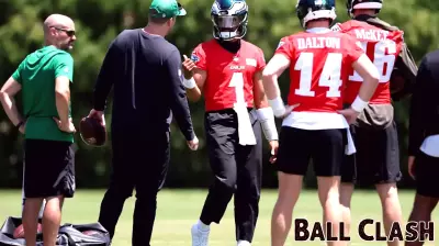 Jalen Hurts catches stray from Eagles social media team