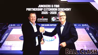 Junckers Secures Extended Partnership as FIBA's Official Technical Supplier
