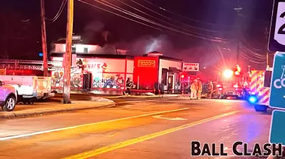 Live Coverage: Firefighters Respond to Blaze at Mentor-on-the-Lake Restaurant