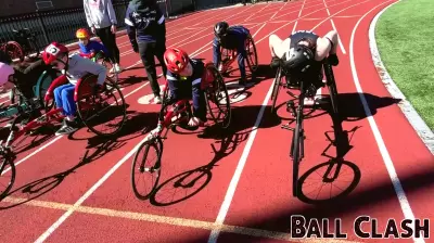 Youth wheelchair racing clinic helps athletes prepare for Boston Marathon